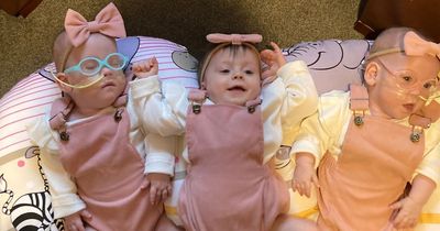 British triplets set Guinness World Records for most premature birth and lightest ever birth-weight