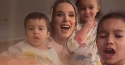 Helen Flanagan beams alongside children as she suggests no one understands 'what being a mother takes' after public message Scott Sinclair