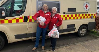 Glasgow Red Cross deliver over 1,300 food parcels to vulnerable and isolated