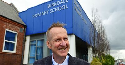 Headteacher 'lucky to be here' after his heart stopped in playground