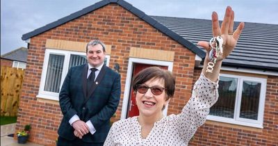 Sunderland couple who felt 'depressed and isolated' in previous flat find new life-changing home