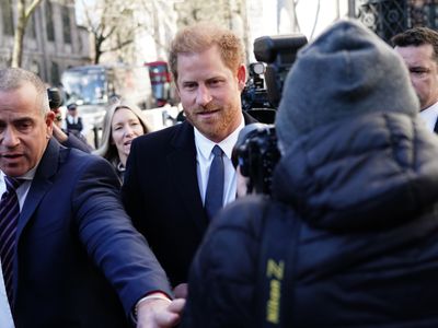 Prince Harry is back in the U.K. for a lawsuit hearing