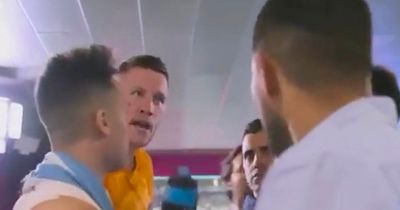 Lionel Messi fury with Man Utd striker Wout Weghorst shown in fresh footage