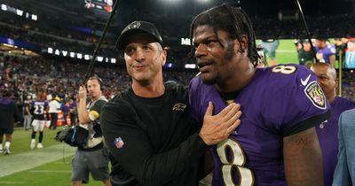 Baltimore Ravens head coach in sly hint over Lamar Jackson future after trade request