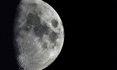 Glass beads on moon’s surface may hold billions of tonnes of water, scientists say