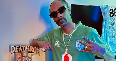 Snoop Dogg sports Irish rugby jersey in surprising photo