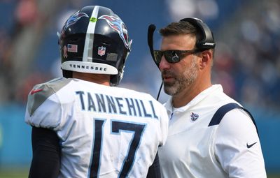 Mike Vrabel expects Ryan Tannehill to be Titans’ starter but won’t fully commit