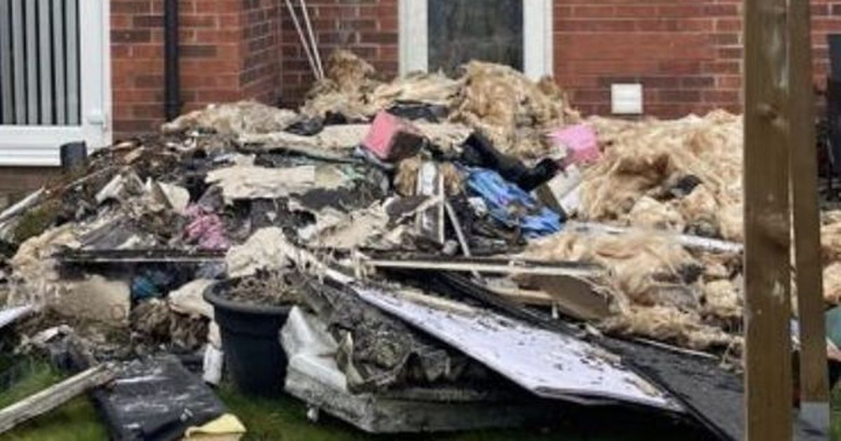 Woman left 'stood watching house burn' warns of candle…