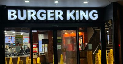 Burger King door 'smashed' in Nottingham city centre during early hours