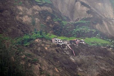 At least 16 people killed in landslide in central Ecuador