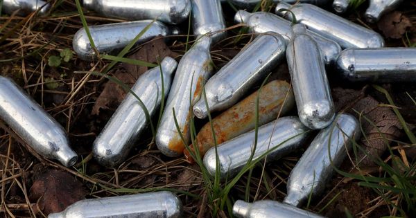 Banning laughing gas 'will stop hordes of youths loitering in parks' says Home Secretary