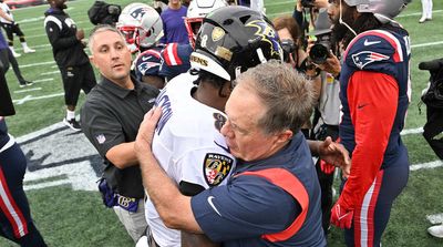 Bill Belichick Unhappy With Question About Lamar Jackson at NFL Owners Meetings