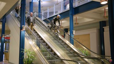 Watch Aaron Colton And His Electric Bike Take Over The Minneapolis Skyway