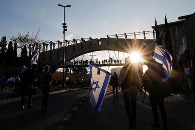 In Arab world, Israel's crisis dominates the news