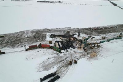 Train carrying hazardous materials derails in North Dakota