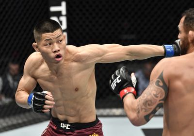 Li Jingliang out of UFC 287 fight vs. Michael Chiesa due to injury
