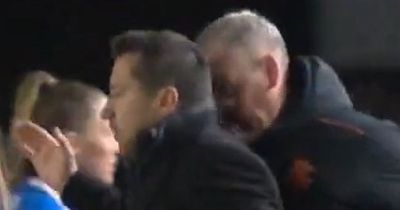 Watch Fran Alonso headbutted by Rangers coach as Celtic women's boss in thick of chaotic derby end