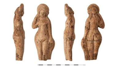 Roman-era trash dump containing naked Venus statue and other artifacts unearthed in France