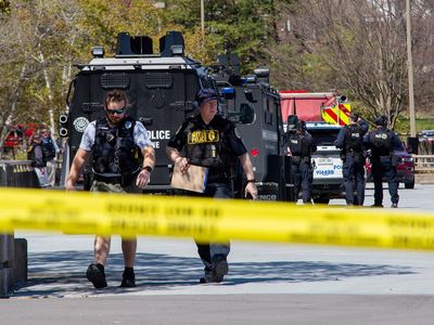 Nashville school shooting – latest: Audrey Hale used secret gun cache in shooting captured on police bodycam