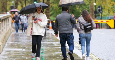 Ireland's wettest county revealed - with one part of country dominating the charts