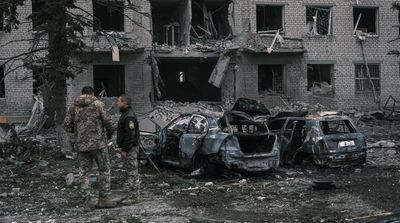 Ukraine Says it Downs Drones Over Kyiv, Debris Sets Shop Ablaze