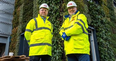 Sunderland living walls helping tackle pollution and constructed with over 50,000 plants unveiled