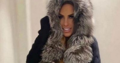 Katie Price denies return to wearing fur again as she models £270 real fox fur cardigan