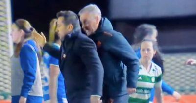 Rangers coach aims HEADBUTT at Celtic manager and brands rival a 'rat' in Old Firm clash