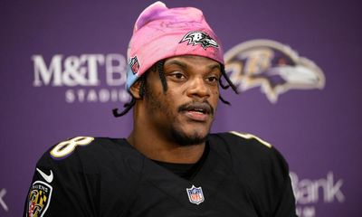 Former NFL MVP Lamar Jackson requests trade from Baltimore Ravens