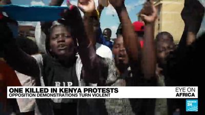 Kenya opposition protests turn violent
