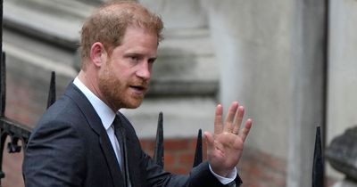 Prince Harry arrives at court for second day running during surprise UK trip