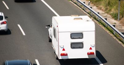 Boy, 14, fined just £20 for towing caravan down busy motorway on joyride with friends