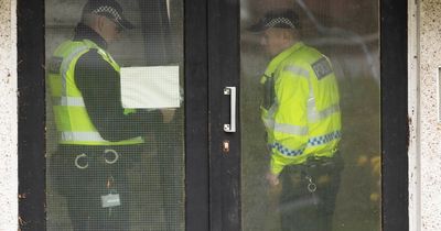 Forensic police at Ayr flats as unexplained death probe stretches into second day