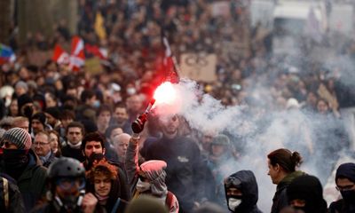 Students’ role in French protests shows depth of anger towards Macron