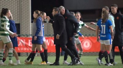 Rangers coach HEADBUTTS Celtic women's manager after conceding last-minute equaliser