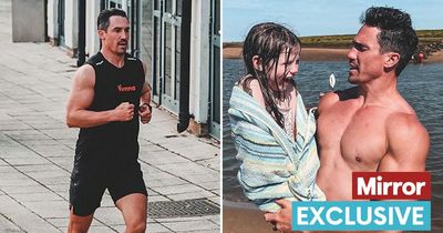 MIC star Josh Patterson's sweet nod to daughter as he attempts 76 marathons in 76 days