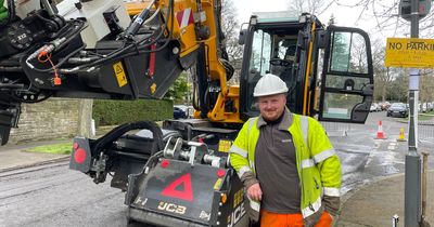 Meet the Edinburgh 'pothole killer' making his mum proud fixing the city's roads