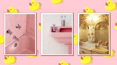 Ways to revamp your dated '50s bathroom and make your retro rental work