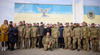 Ukraine’s Zelenskiy Visits Border Guards, Promises Victory