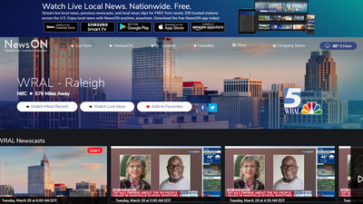 Sinclair’s NewsON Adds WRAL News Plus to Station Lineup