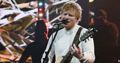 Ed Sheeran drops into Glasgow shop Assai Records with signed CDs ahead of Hydro show tonight