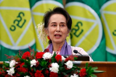 Aung San Suu Kyi’s party disbanded by Myanmar authorities ahead of election