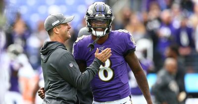 Baltimore Ravens head coach yet to contact Lamar Jackson following trade tweets