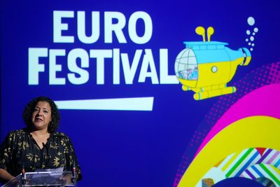 Eurovision festival ‘a celebration of Ukraine tinged with bitterness of war’