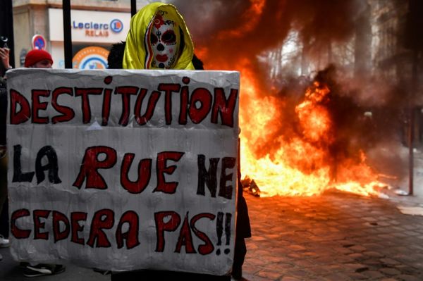 As Macron digs in, some French protesters support violent resistance