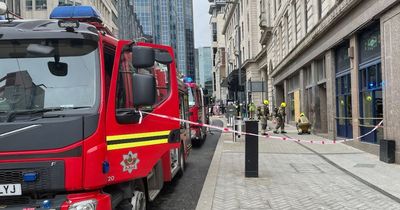 Mystery spillage in street sparks emergency operation as fire crew race to scene