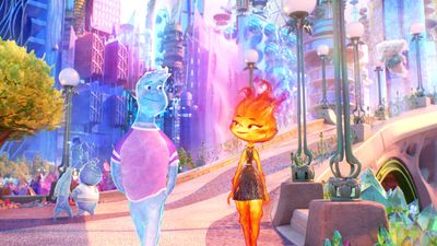 Pixar's Elemental movie turns up the heat in the 2023 animation film award race