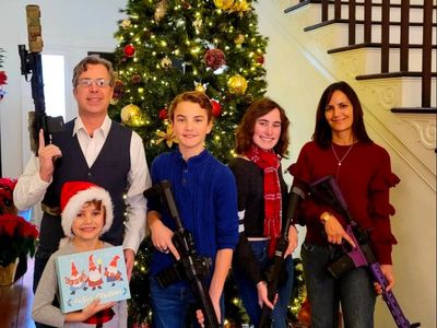 Tennessee lawmaker defends 2021 Christmas card of children brandishing guns in wake of Nashville shooting