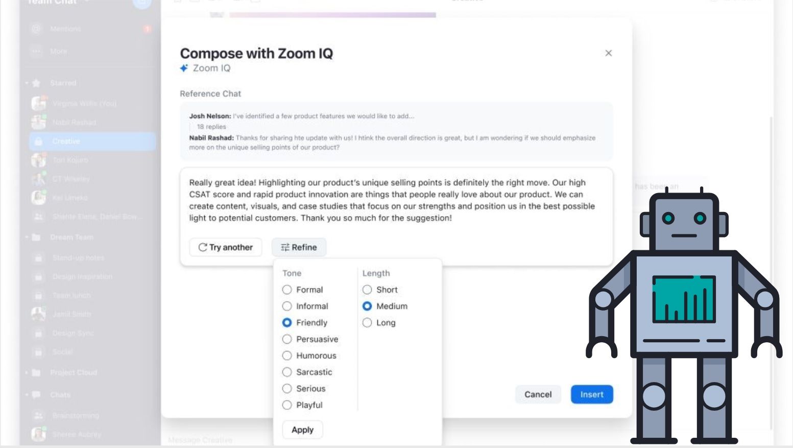 ChatGPT will write emails for you based on Zoom calls…