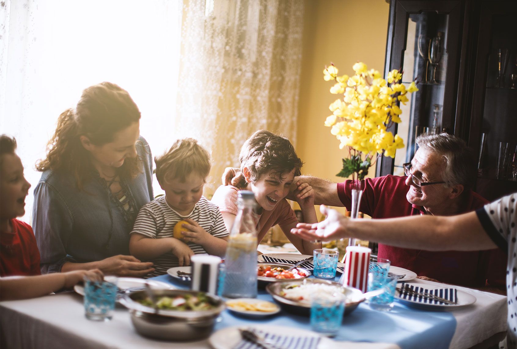 The importance of sitdown family meals